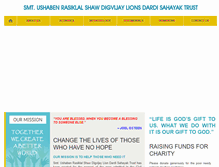 Tablet Screenshot of dardisahayaktrust.org